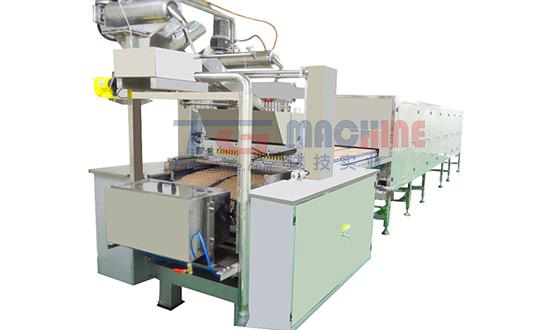 Depositing machine