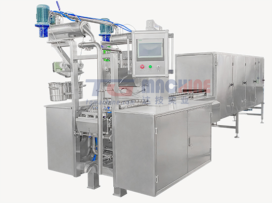 Depositing machine