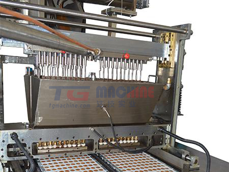 Depositing machine