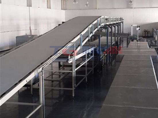 Cooling conveyor system
